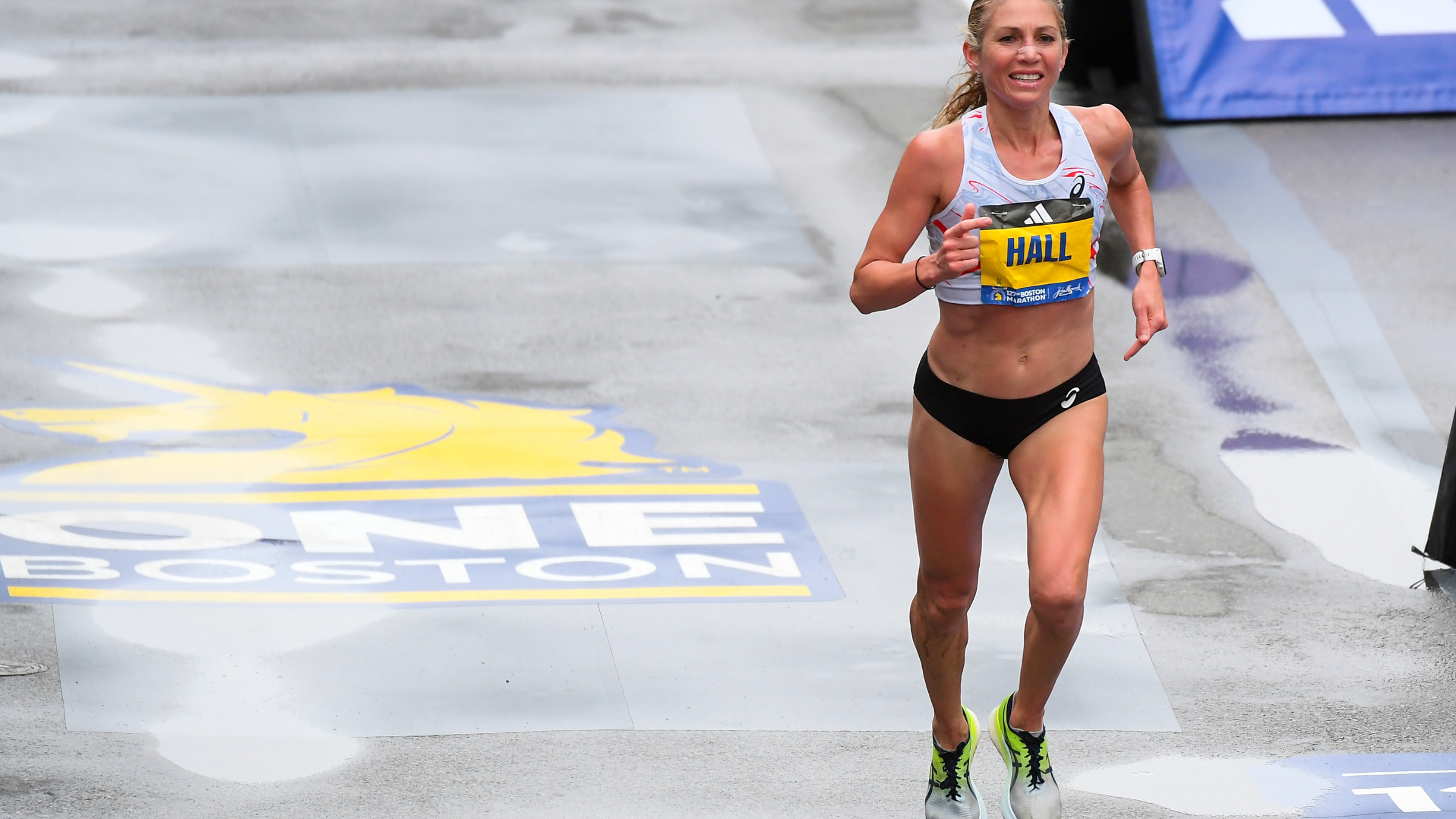 Sara Hall - Boston Marathon 2023