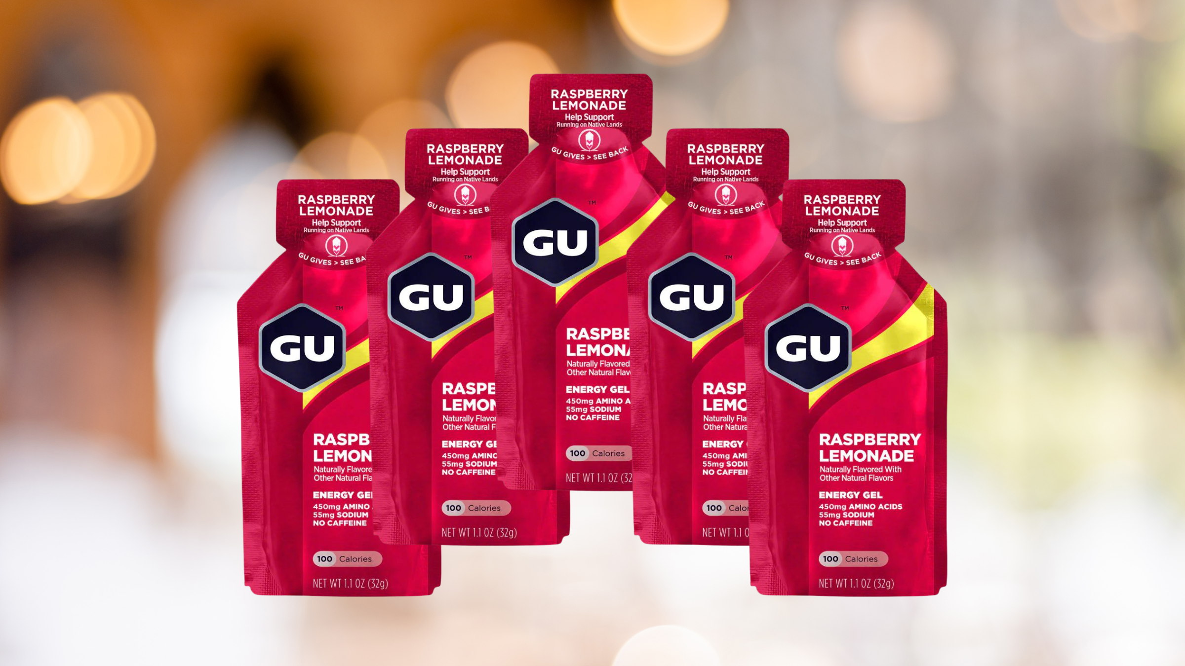 Raspberry Lemonade GU