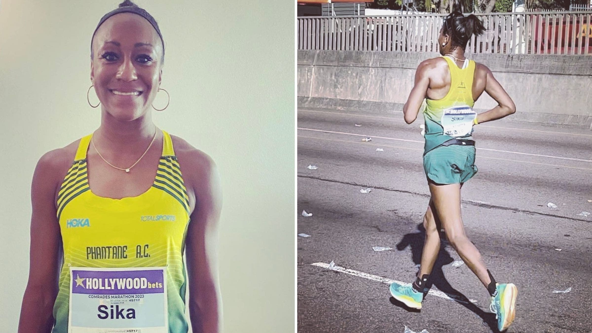 Sika Henry at Comrades 2023