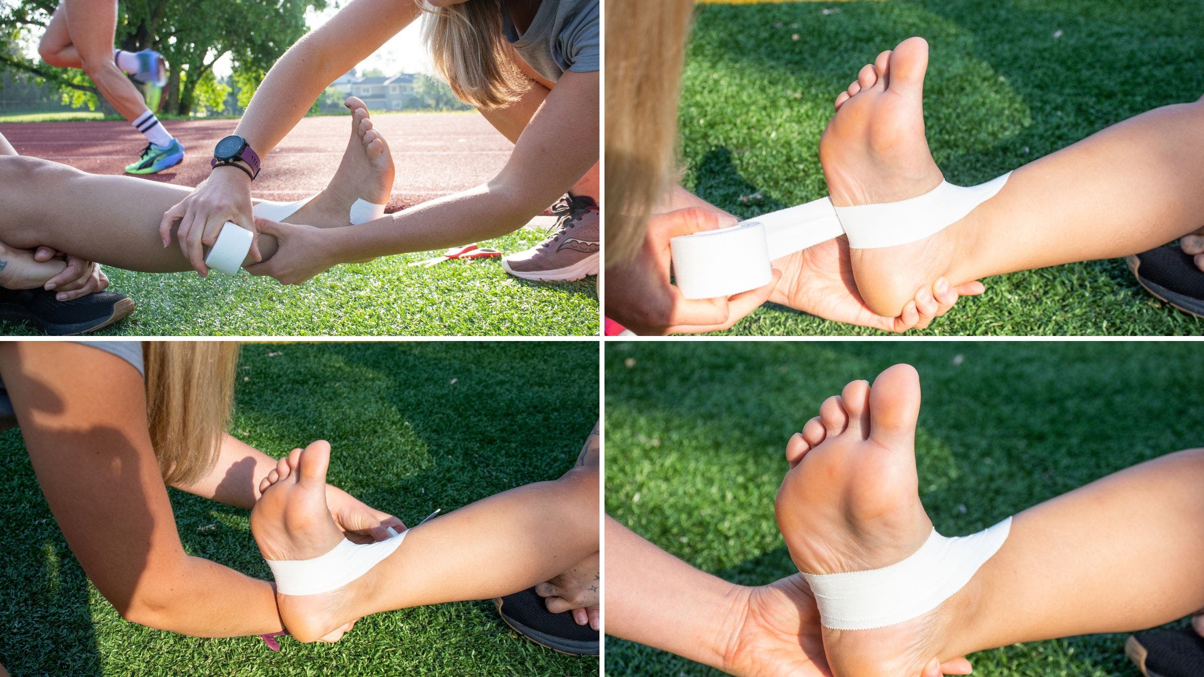 Arch Support with Athletic Tape