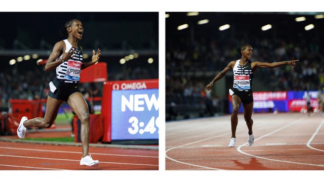 Olympian Faith Kipyegon Just Broke Three World Records. She's Not Slowing Down.