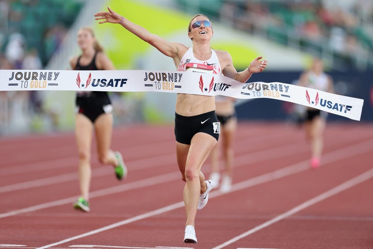 WCH 2015 Beijing - Colleen Quigley USA 3000m Steeplechase Heat 2 