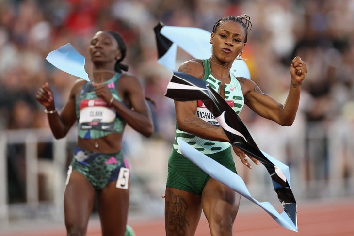 How to watch Sha'Carri Richardson compete at USA Track and Field  Championships 2023 - Women's 100m and 200m World Trials schedule