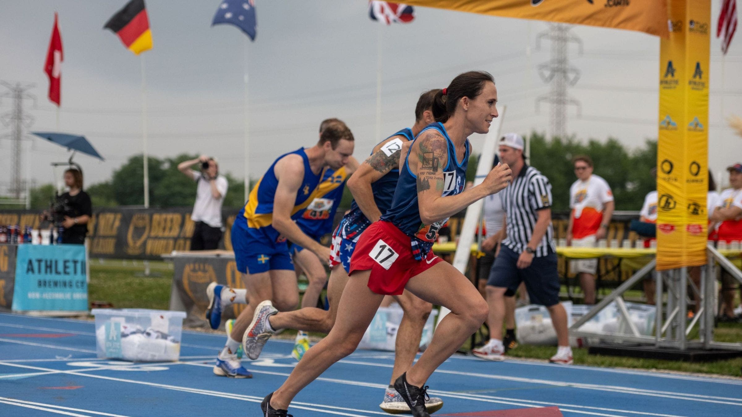 Shelby Houlihan World Beer Mile