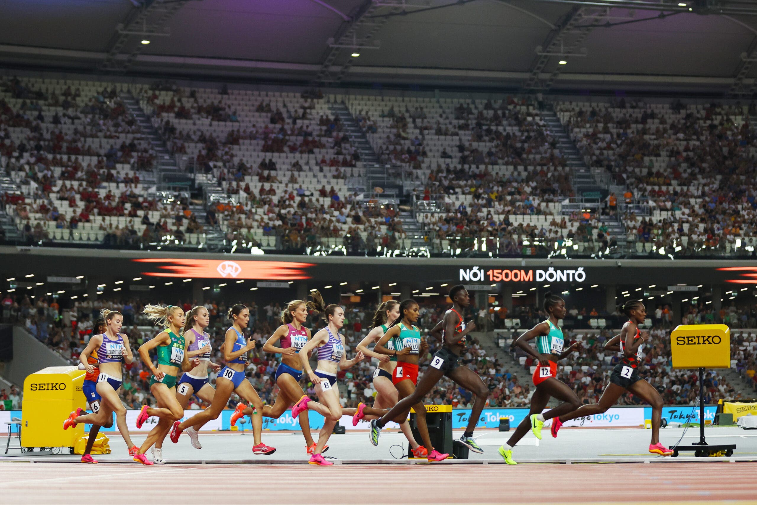 1500 meter final at the world athletics championships
