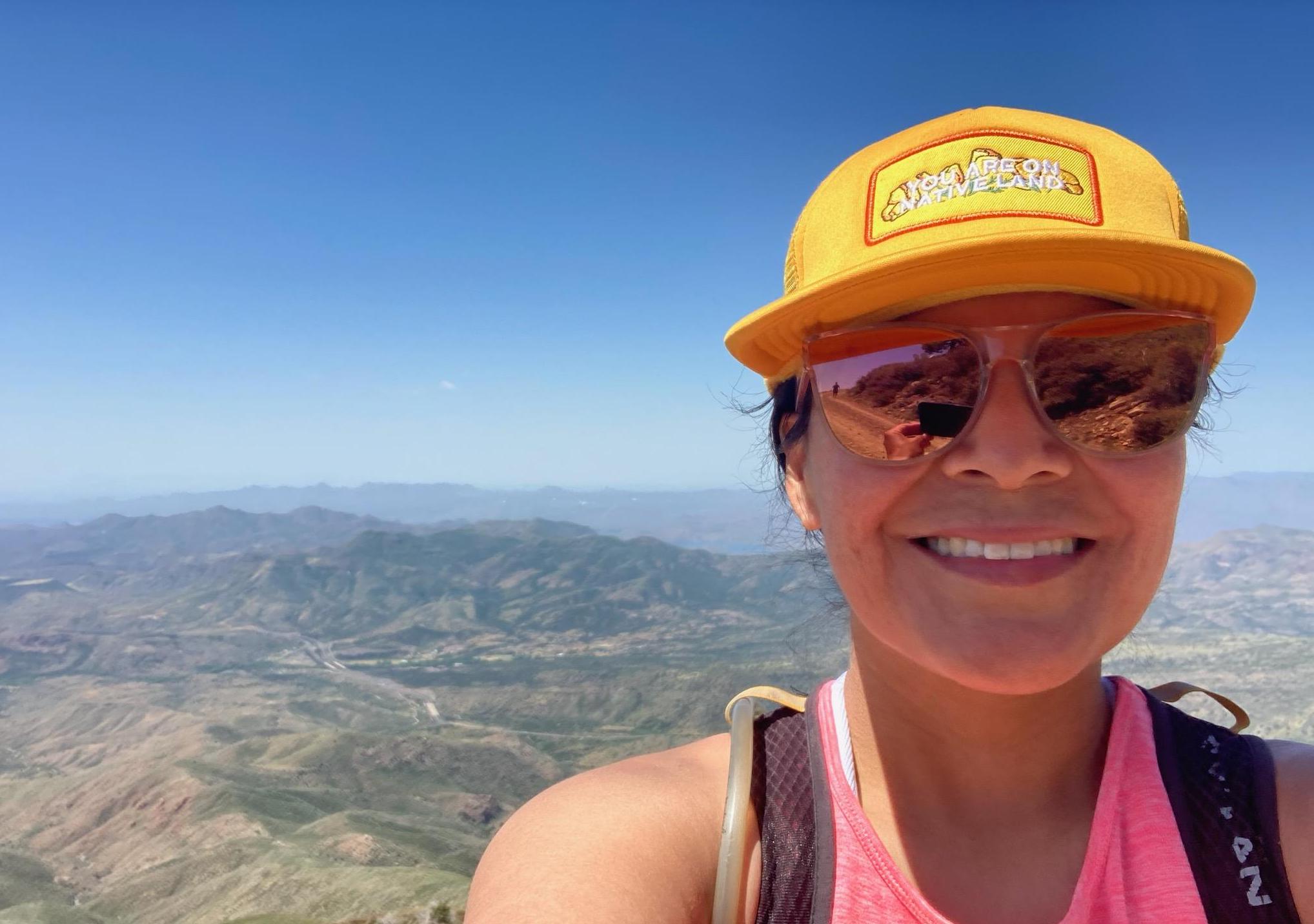 Indigenous runners at trans rockies