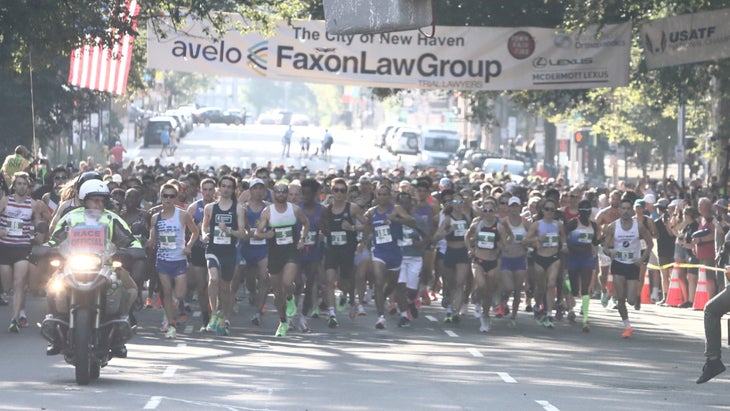 Starting line