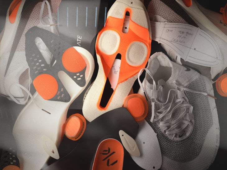 Alphafly shoe components