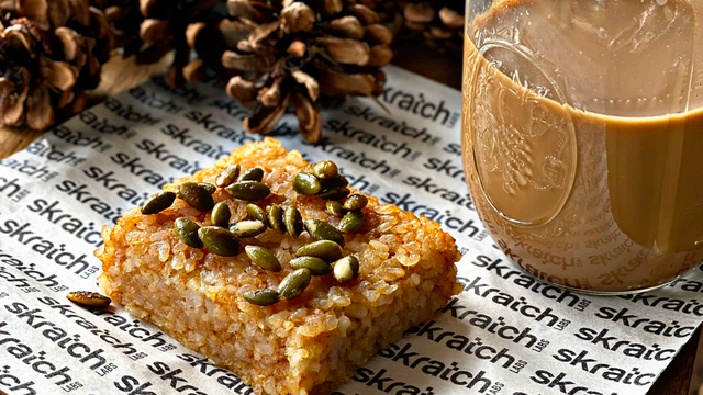 Pumpkin Spice Rice Cake