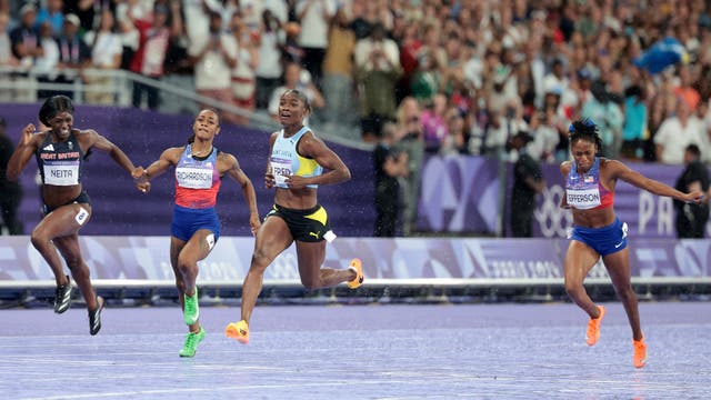 How Julien Alfred Won (and Sha’Carri Richardson Lost) the Olympic 100 Meters