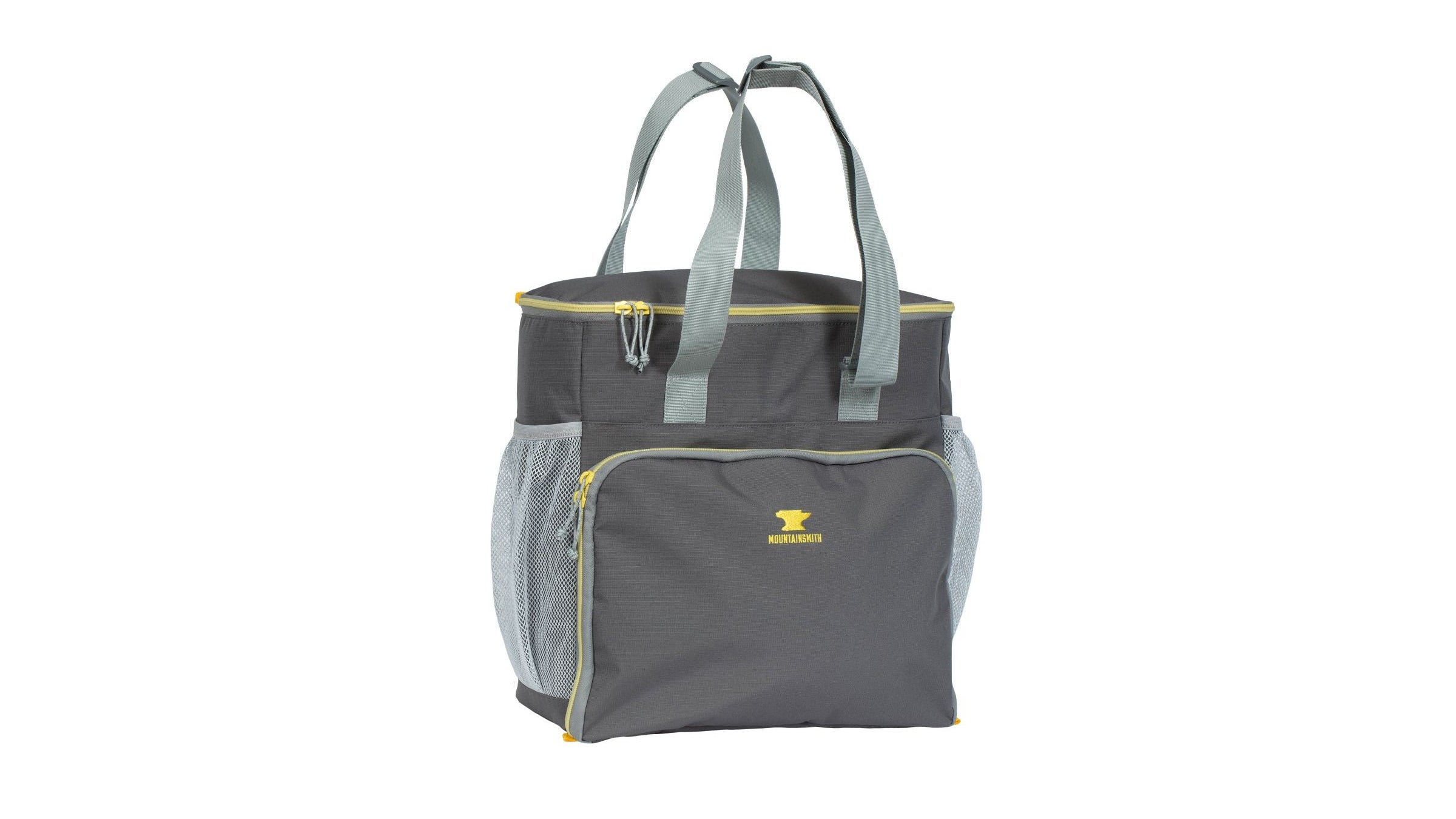 Gray cube bag